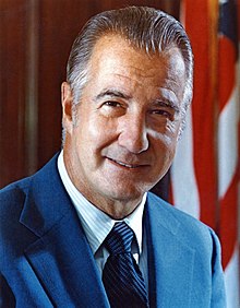 Vice President Spiro Agnew (1969 – 1973)