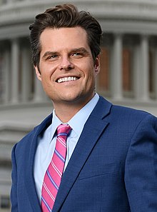 Rep. Matt Gaetz (FL – Republican)