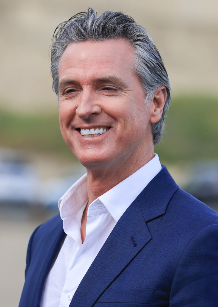 Governor Gavin Newsom (Democratic)