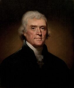 Vice President Thomas Jefferson (1797 – 1801)